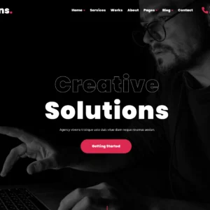Creative Business Solutions - WordPress Website