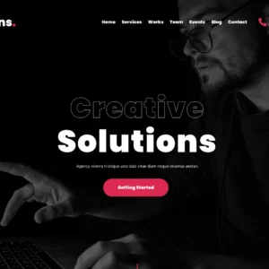 Creative Solutions - WordPress Website