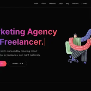 Marketing Agency - WordPress Website