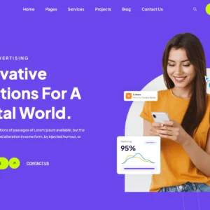 Digital Marketing & SEO Agency - WordPress Website