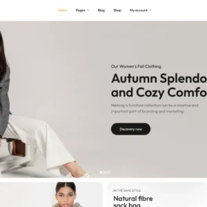 Fashion & Accessories - WordPress Website