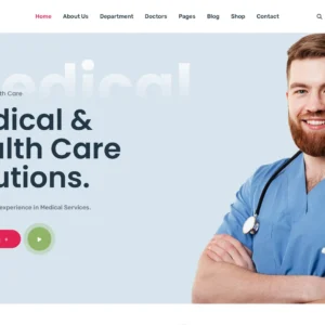 Modern Health Clinic - WordPress Website