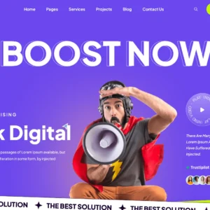 Digital Marketing Agency - WordPress Website
