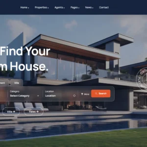 Real Estate - WordPress Website