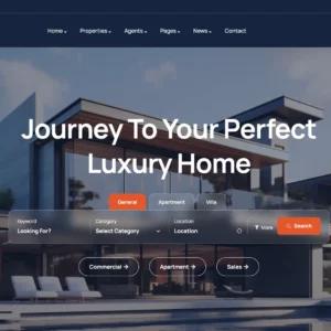 Modern Real Estate Solutions - WordPress Website
