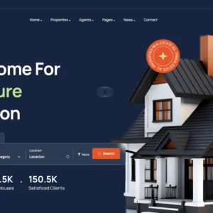 Property Listing Hub - WordPress Website