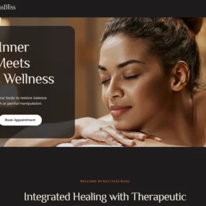 Therapeutic Massage Center - WordPress Website