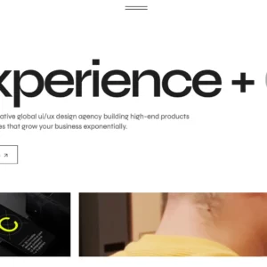 UI/UX Design Agency - WordPress Website
