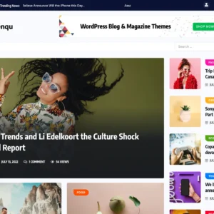Magazine & Gaming News - WordPress Website