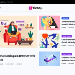 Illustration Artist Portfolio - WordPress Website