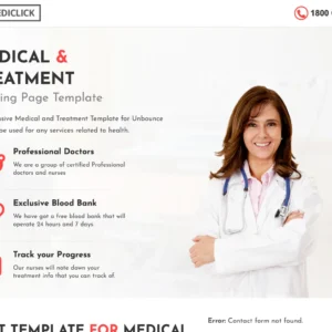 Medical Services & Treatment Center - WordPress Website