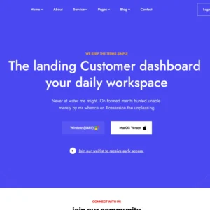 Client Dashboard & Workspace - WordPress Website