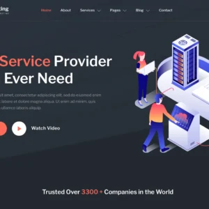 Hosting & Domain Services - WordPress Website