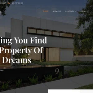 Real Estate & Property Listings - WordPress Website