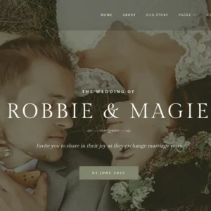 Wedding Planner & Event Services - WordPress Website