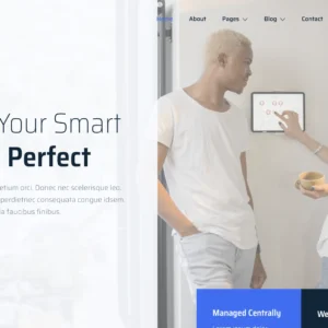 Home Automation & Smart Devices - WordPress Website