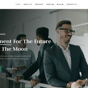 Investment & Wealth Management - WordPress Website