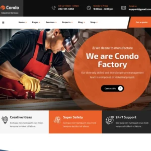 General Construction Company - WordPress Website
