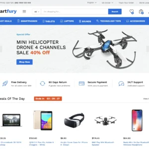 Tech Gadgets & Devices Store - WordPress Website