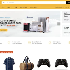 Electronics Store - WordPress Website