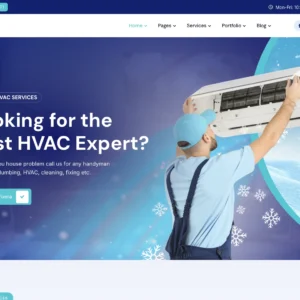HVAC & Ventilation - WordPress Website