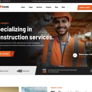 Industrial Services - WordPress Website