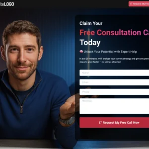 Online Consultation Landing - WordPress Website