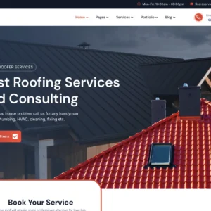 Roofing Contractor - WordPress Website