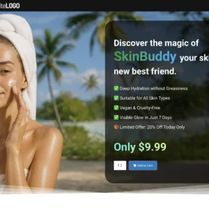 Single Product Sales Landing - WordPress Website