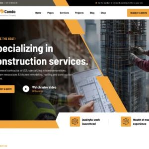 Structural Design & Construction - WordPress Website