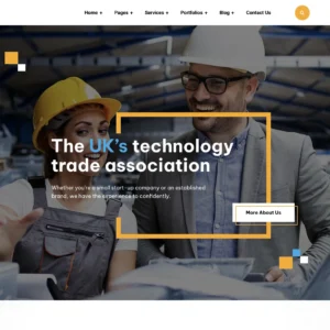 Technology & Manufacturing Hub - WordPress Website