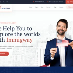Immigration & Visa Services – WordPress Website