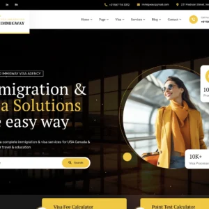 Fast-Track Visa & Immigration Agency - WordPress Website