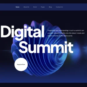 Digital Innovation Summit - WordPress Website