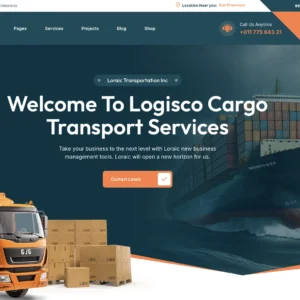 Global Cargo Transport - WordPress Website
