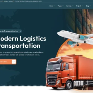 Air & Sea Freight Services - WordPress Website