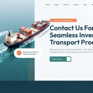 Inventory & Freight Management - WordPress Website