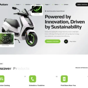 Sustainable Ride Portal - WordPress Website
