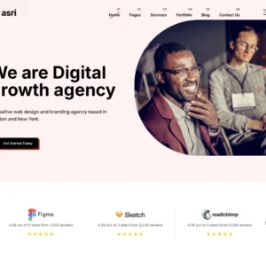Creative Agency - WordPress Website