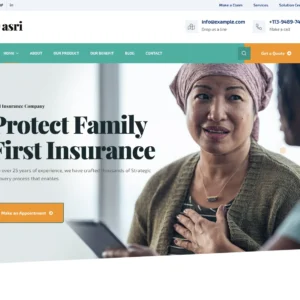 Insurance Agency - WordPress Website