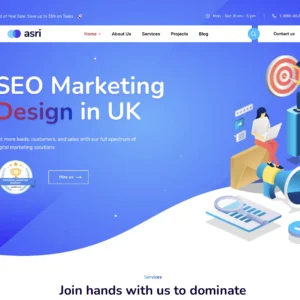SEO Marketing Services - WordPress Website