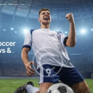Professional Sports Club - WordPress Website