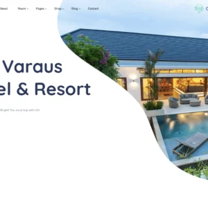 Luxury Hotel & Resort - WordPress Website