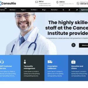 Medical Services - WordPress Website