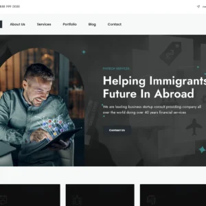 Fintech Innovation Platform - WordPress Website