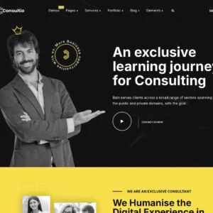 Advanced Consulting Firm - WordPress Website