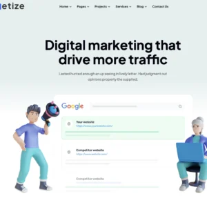 SEO Growth Agency - WordPress Website