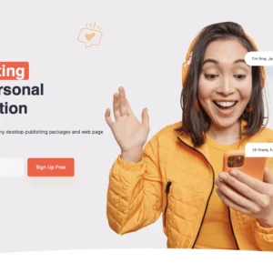 Virtual Meeting Landing - WordPress Website