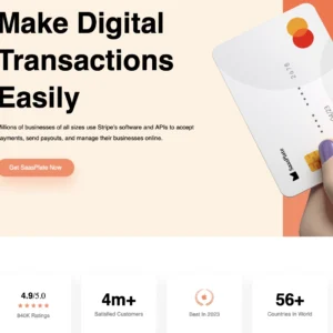 Payment Gateway Landing - WordPress Website
