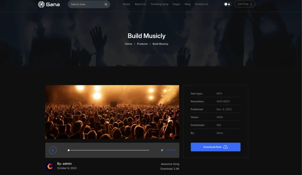 up1482-music-streaming-platform-wordpress-website-4